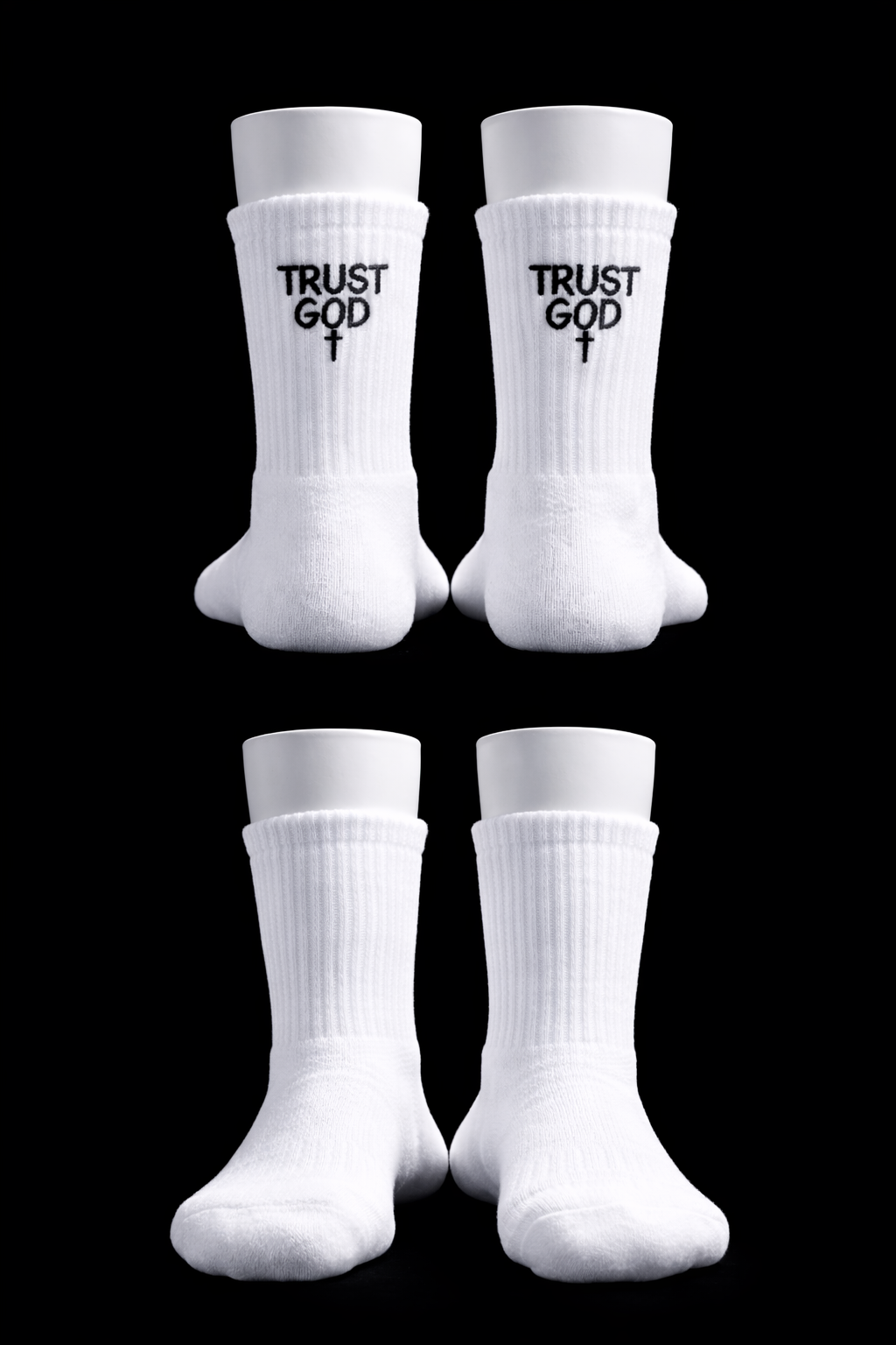 Trust God Sportsocken