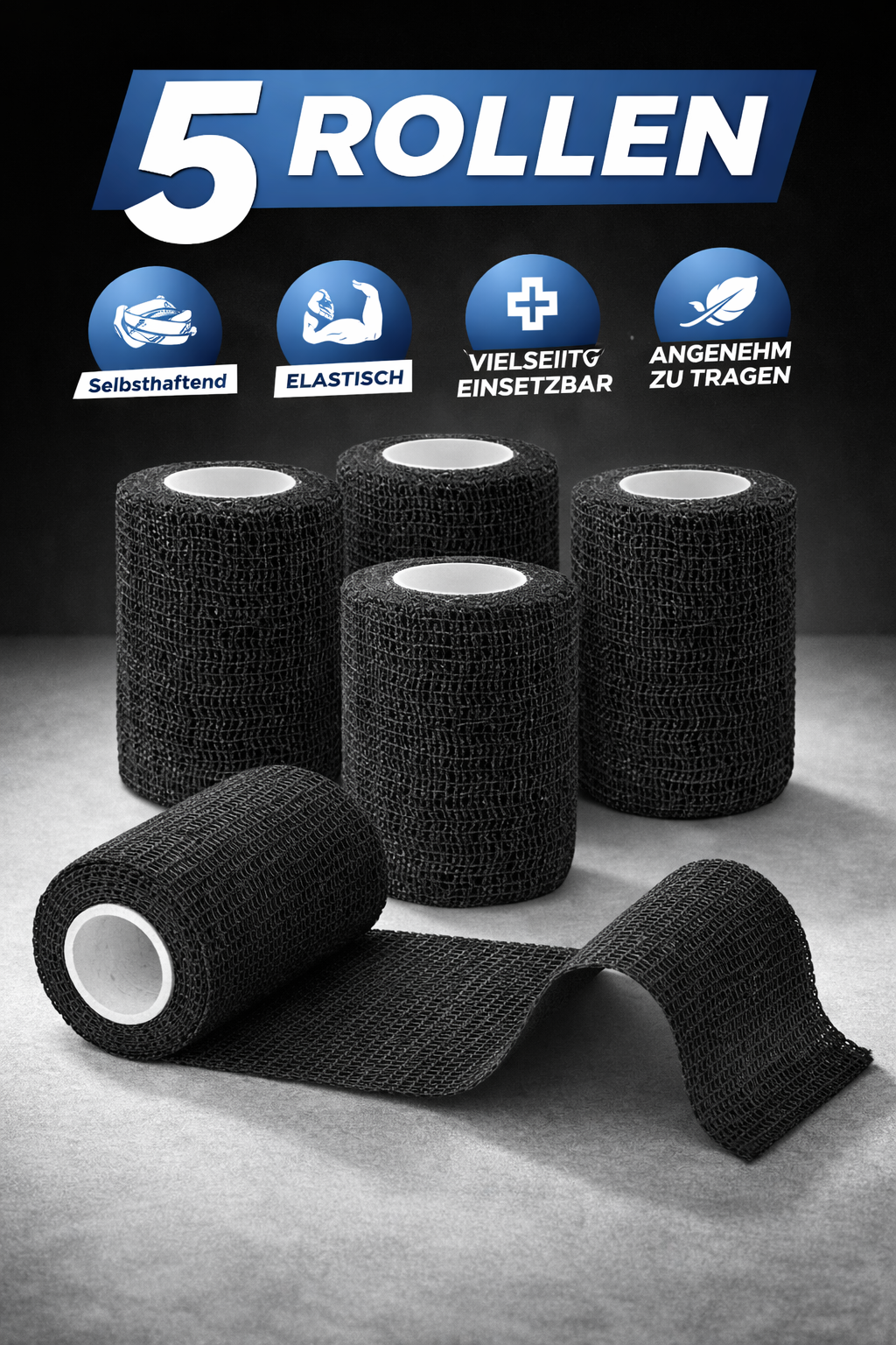 Selbstklebendes Sporttape